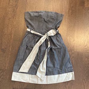 Theory cotton denim dress